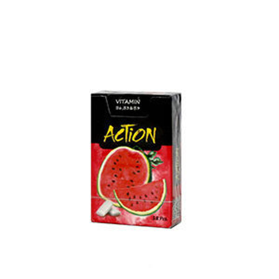 تصویر از اکشن آدامس بدون شکر هندوانه