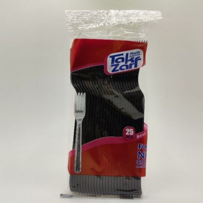 تصویر از کارد و چنگال یکبار مصرف بسته ای