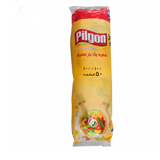 تصویر از پیلگون سفره یکبار مصرف 50 متری طرحدار