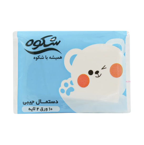 تصویر از شکوه دستمال جیبی کیفی فانتزی