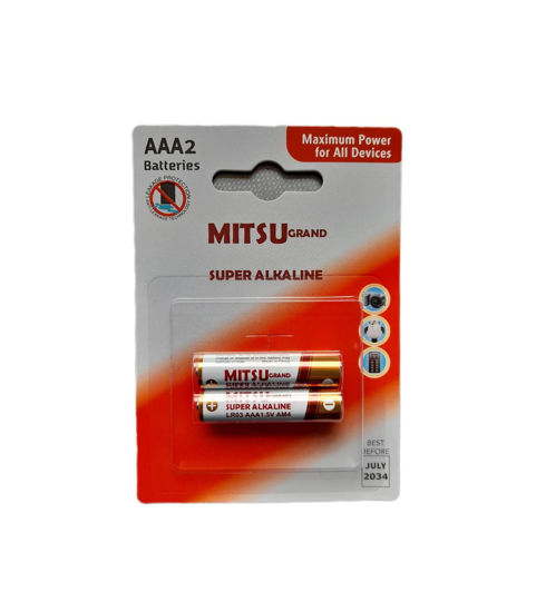 تصویر از میتسو باطری آلکالاین نیم قلم 2ع