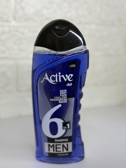 تصویر از اکتیو شامپو سر و بدن آقایان6 در1 خنک کننده 400گ